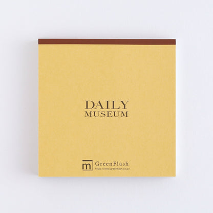 DAILY MUSEUM Memo Pad Square