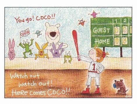 Greeting Life COCO Coco-chan Postcard