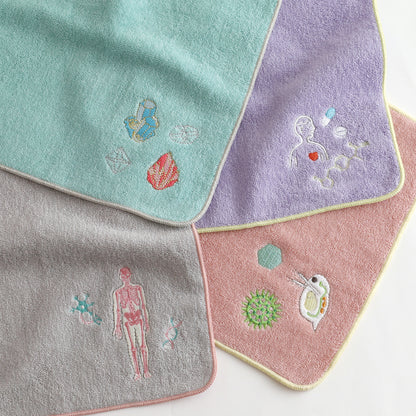 Green Flash STUDY HOLIC Towel Handkerchief