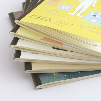 Green Flash STUDY HOLIC A5 Note Book