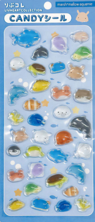 LivHeart Candy Stickers AQUAMIE 41136-05