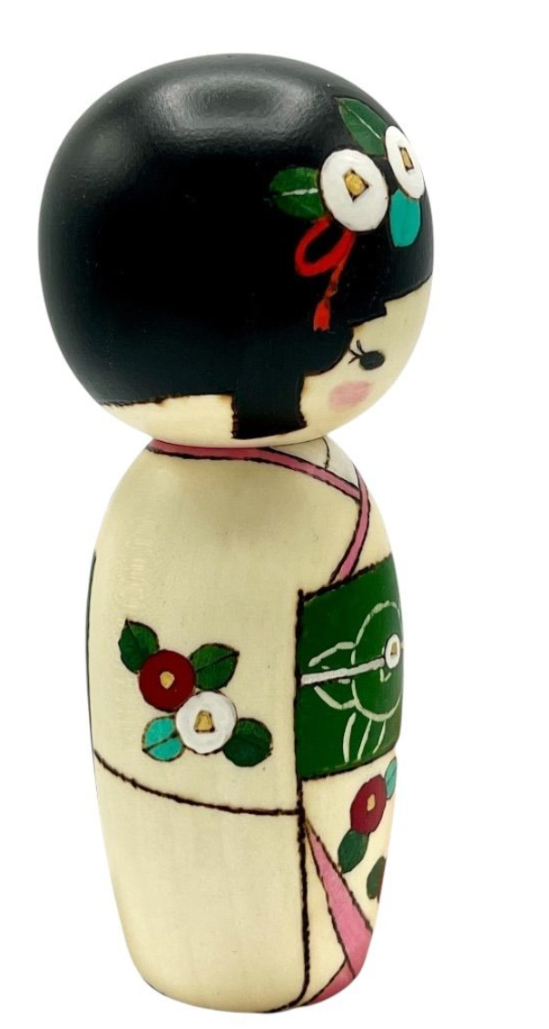Modern Kokeshi Doll by Izumi Oki