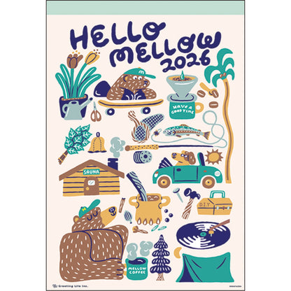 2026 Wall Calendar by Okataoka