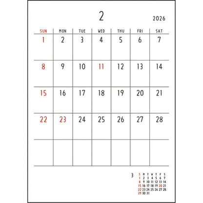 2026 Desk Calendar by Noritake