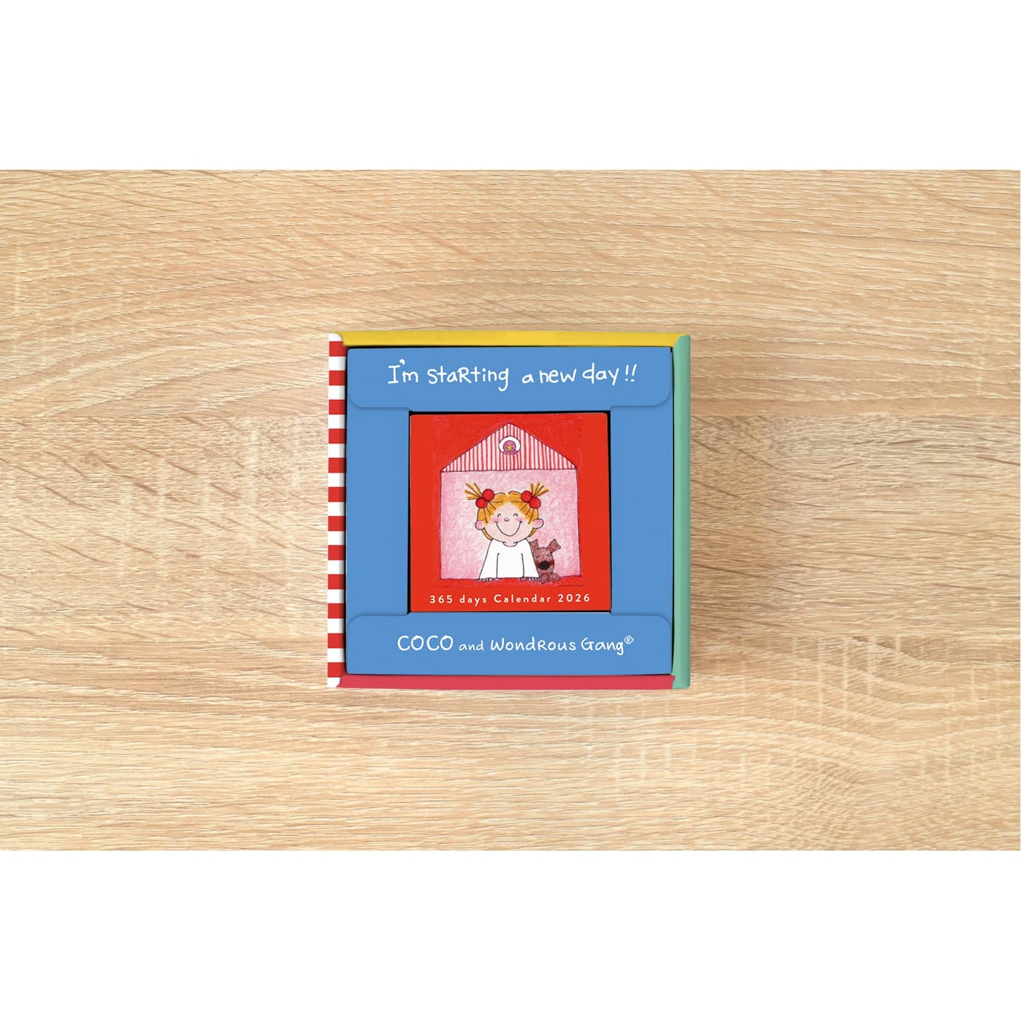 2026 Desk Calendar, Coco-chan, Daily Calendar