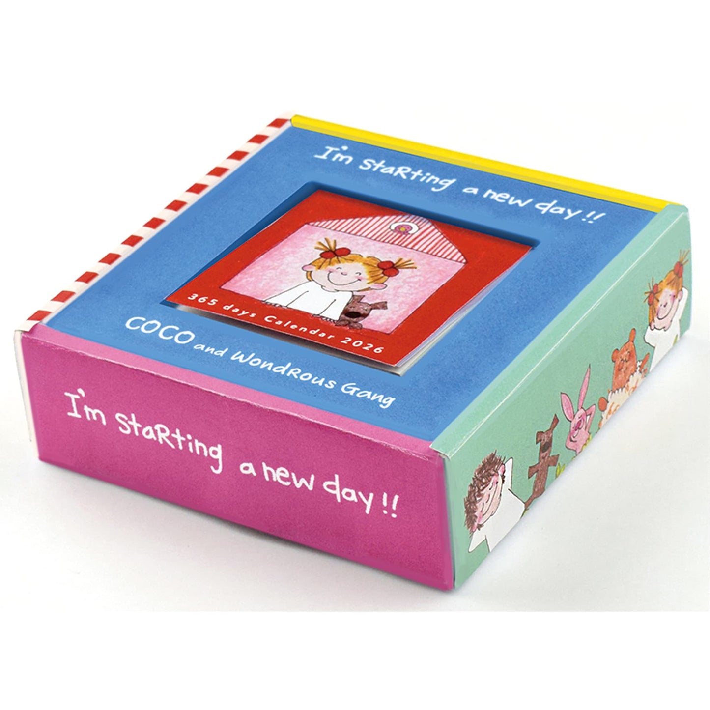 2026 Desk Calendar, Coco-chan, Daily Calendar