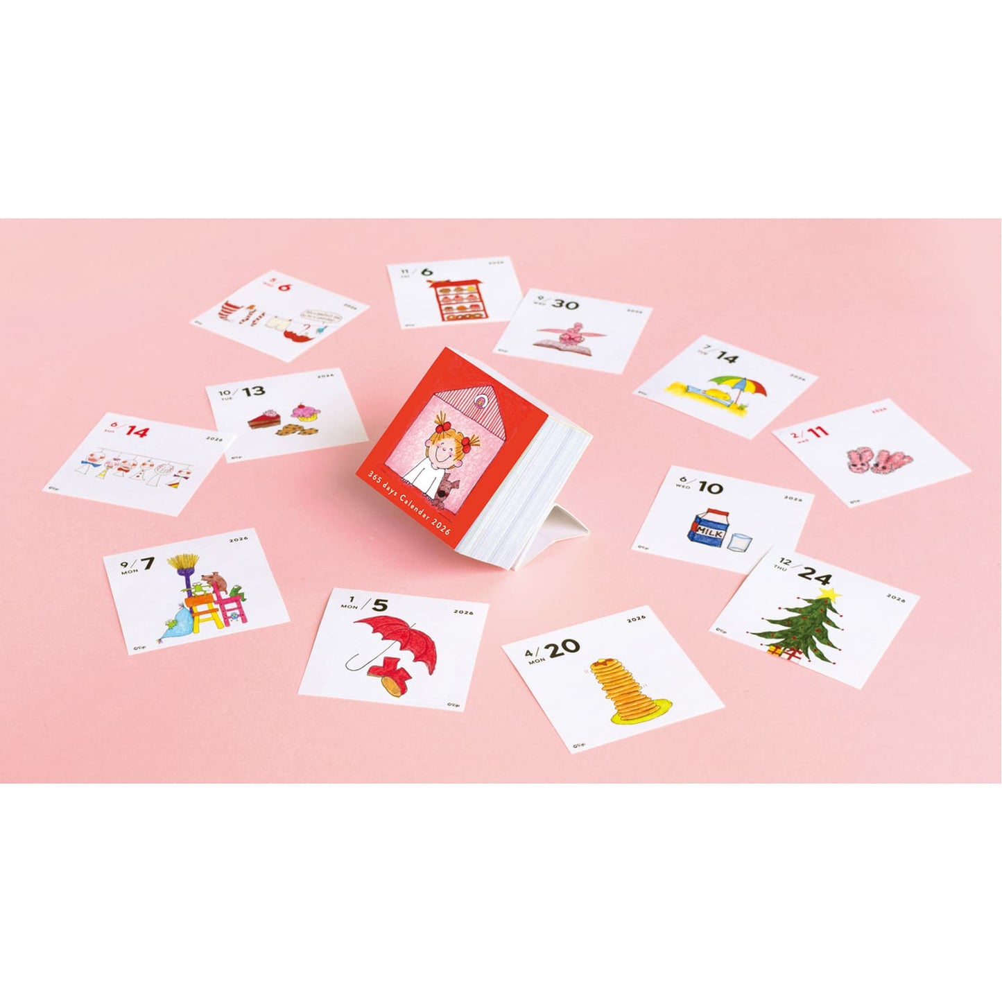 2026 Desk Calendar, Coco-chan, Daily Calendar