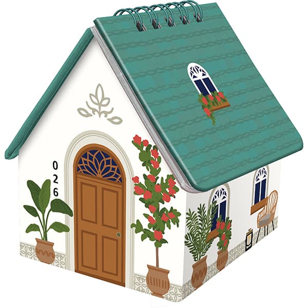 2026 House Box Calendar Flower