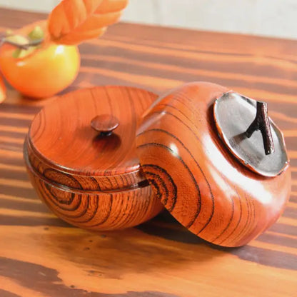 Tea caddy, keyaki, wooden, lacquered
