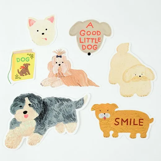 Greeting Life Dog  Sticker Pack SDCK-35