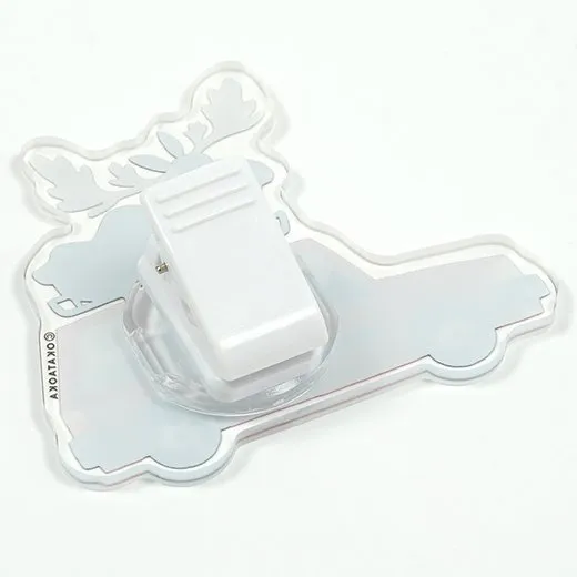 Greeting Life Okataoka 2-Way Clip, Bear and Fish OKZ-48