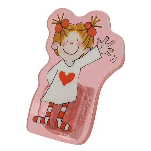 Greeting Life Coco-chan 2-Way Clip, Red RYZ-1067