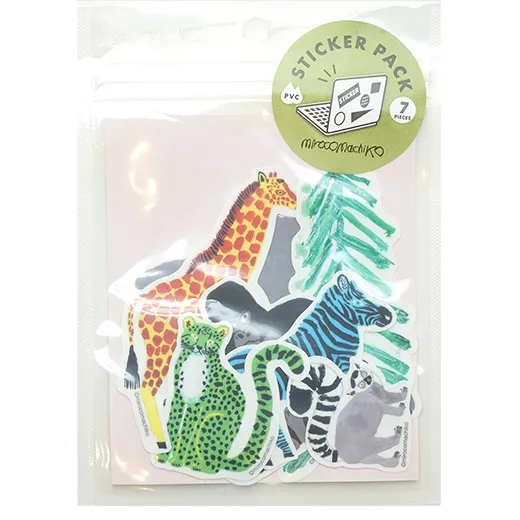 Greeting Life Miroko Machiko Sticker Pack Amami Oshima MRCK-56