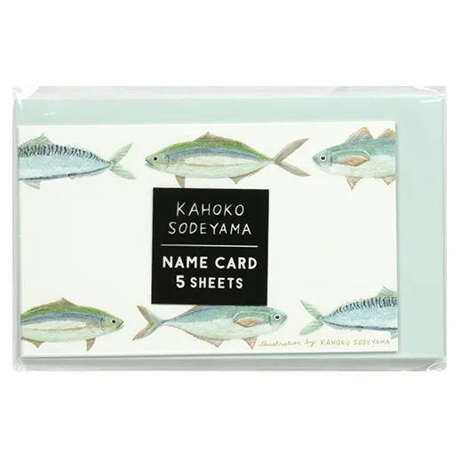 Greeting Life Kahoko Sodeyama Name Card Set Series SD31-34