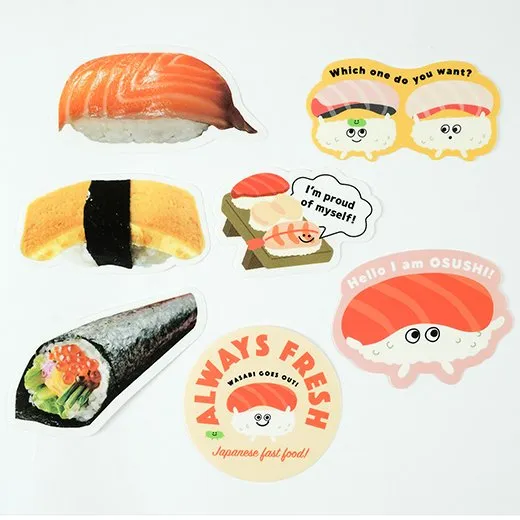 Greeting Life Sushi Sticker Pack GLCK-69