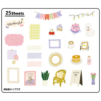 Greeting Life Flaky Stickers YDCK-29