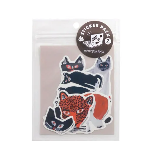 Greeting Life Miroko Machiko Sticker Pack Amami Oshima MRCK-34