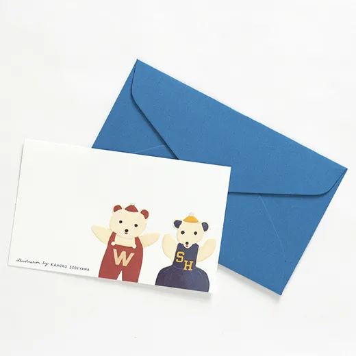 Greeting Life Kahoko Sodeyama Name Card Set Series SD31-34