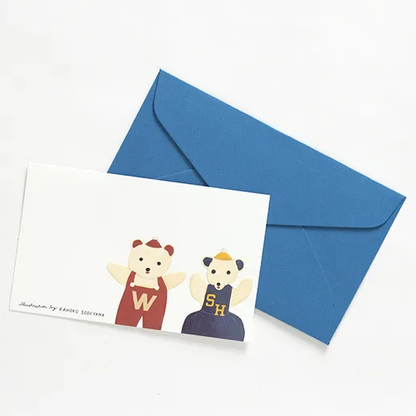 Greeting Life Kahoko Sodeyama Name Card Set Series SD31-34