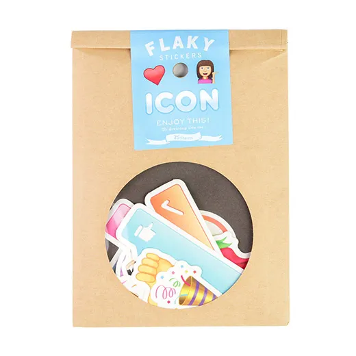 Greeting Life Flaky Stickers YYCK-2