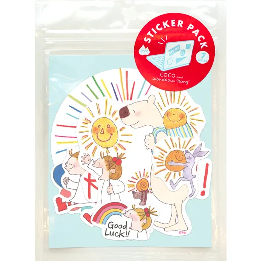 Greeting Life Okataoka  Flaky Stickers RYCK-1001