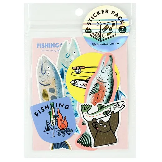 Greeting Life Okataoka  Flaky Stickers OKCK-46
