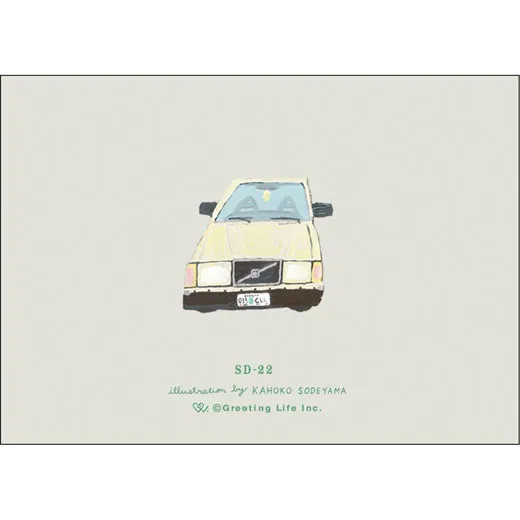 Greeting Life Kahoko Sodeyama Mini Card Series SD