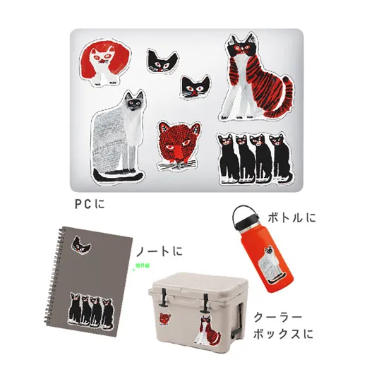 Greeting Life Miroko Machiko Sticker Pack Amami Oshima MRCK-34