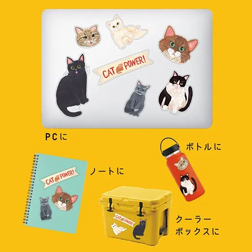 Greeting Life Cat  Sticker Pack SDCK-36