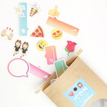 Greeting Life Flaky Stickers YYCK-2