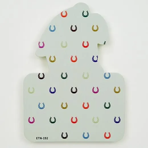 Greeting Life Animal Die Cut Memo Horse Racing ETN-192