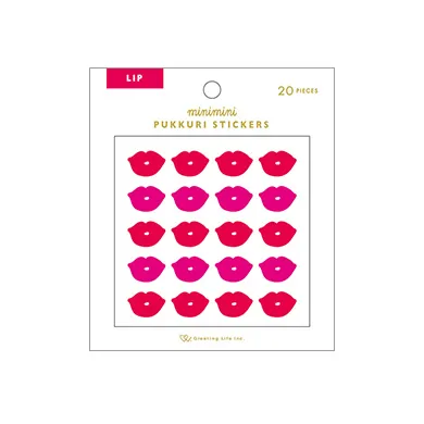 Greeting Life Mini Mini Pukkuri Sticker HRCK-34