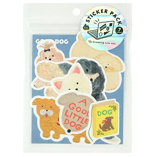 Greeting Life Dog  Sticker Pack SDCK-35