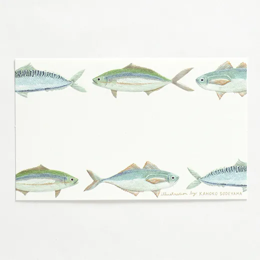 Greeting Life Kahoko Sodeyama Name Card Set Series SD31-34
