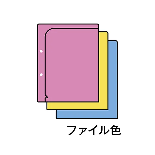 Greeting Life Coco-chan   2-ring binder (A5 size) Red MMZ-432