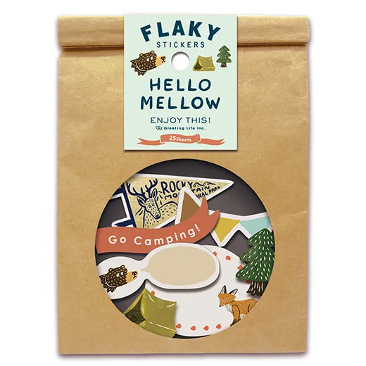 Greeting Life Okataoka  Flaky Stickers OKCK-32
