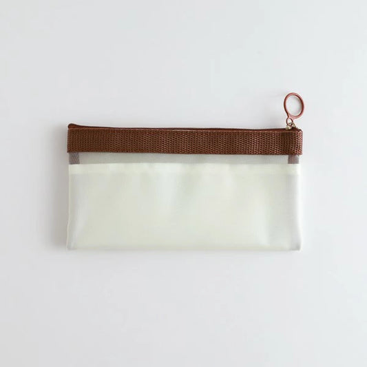STUDY HOLIC Mesh Pen Pouch ST-239 [Botany] Plants