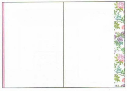 2026 Designers Guild A6 soft cover monthly planner Pink