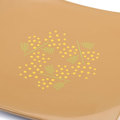 MIMOSA Plate (Square Plate) Black/White　K03-MA1011