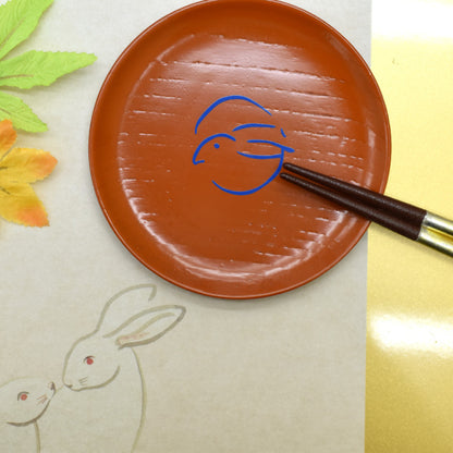 Wooden lacquerware Small Plate Kyoto Tools Series