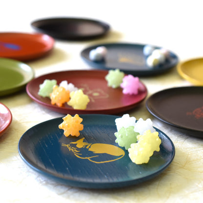 Wooden lacquerware Small Plate Kyoto Tools Series