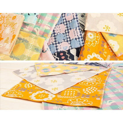 Pocchi Triple Gauze Handkerchief by Eiko Horiuchi