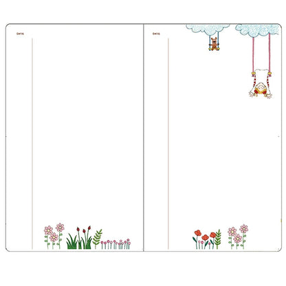 Coco-chan Slow Journal with a different picture on every page A6 Slim