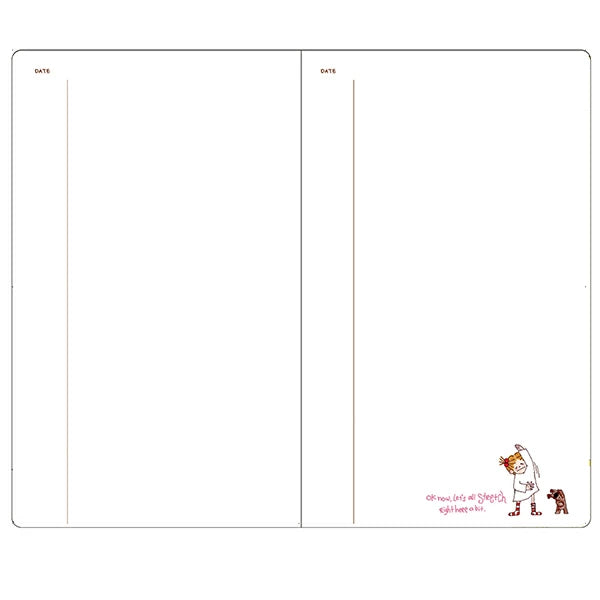 Coco-chan Slow Journal with a different picture on every page A6 Slim