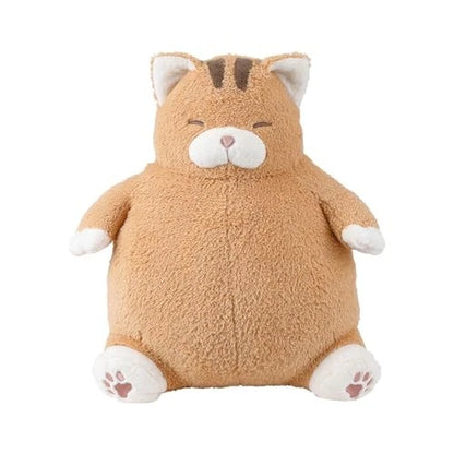 Livheart Premium 27721-42 Hugging Pillow Cat Positivity - Salmon the Tiger Cat (L)