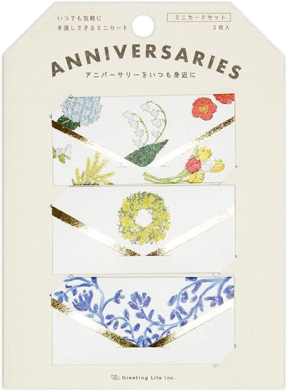 Greeting Life Anniversary Yusuke Yonezu Mini Card Set