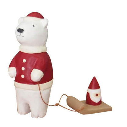 T-lab polepole animal Holiday Santa Claus Bear santa