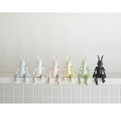 T-lab Rabbit of the wonderland Pastel Shades Rabbit Grey