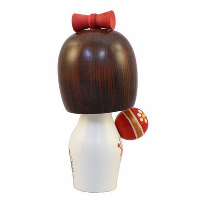 Kyoohoo Japanese Kokeshi Doll Temari (k12-4356)