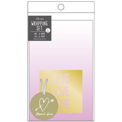 Greeting Life Wrapping Set M Chic ATW-109